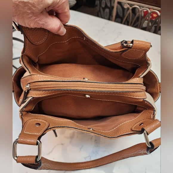 Time and Tru Odessa Handbag Merlot EUC - Picture 8 of 14